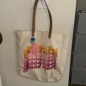 Good Vibes tote bag